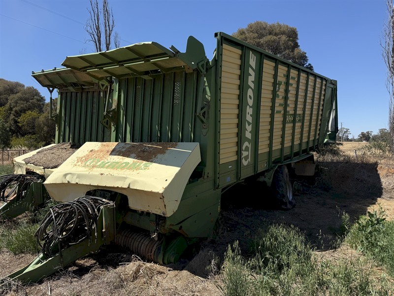 2009 KRONE ZX 450 GL SILAGE WAGON 1