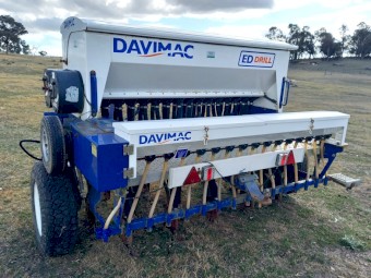 DAVAMAC Direct Drill Seed Drill (ED1014) Combine Seeder