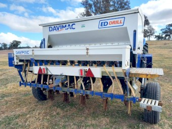 DAVAMAC Direct Drill Seed Drill (ED1014) Combine Seeder
