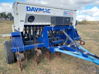 DAVAMAC Direct Drill Seed Drill (ED1014) Combine Seeder