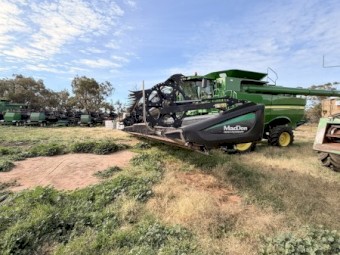 2016 Macdon FD75 40ft Flex Draper Front 