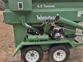 2021 Whitefield/Grainline 4 tonne Multi bin trailer w scales