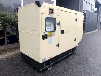 50KVA Cummins / Stamford Silenced Diesel Generator 3 Phase 415V with ATS