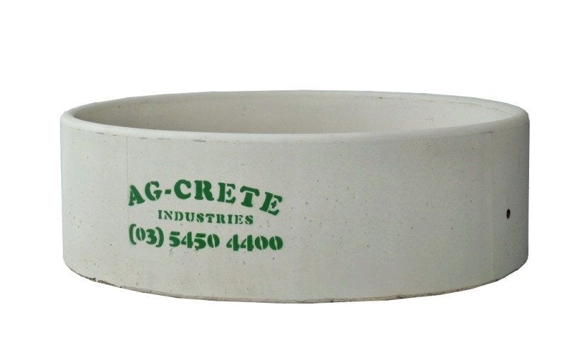 6'4" Round Cattle/Horse Water Trough- 1400Lt