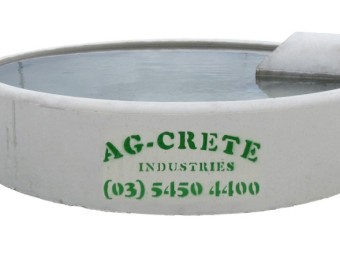 6'4" Round Cattle/Horse Water Trough- 1400Lt