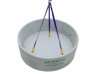 6'4" Round Cattle/Horse Water Trough- 1400Lt
