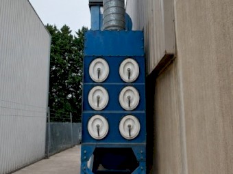 Donaldson Torit Dust Extractor DFO 3-12 Downflo Oval 11KW
