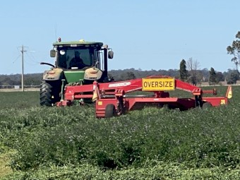 Lucerne silage 26 season