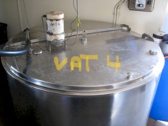 Milk Vats x 3