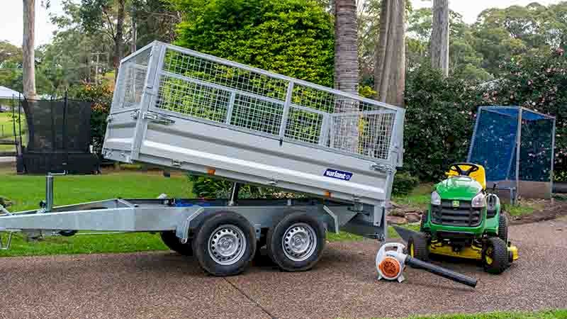 Variant 2715T2 Tandem Axle Electric Hydraulic Tipper Trailer