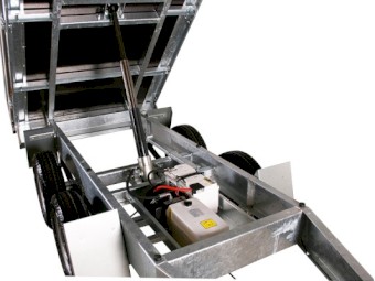 Variant 2715T2 Tandem Axle Electric Hydraulic Tipper Trailer