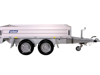 Variant 3515 MT Electric Hydraulic Machine Tipper Trailer – 3,500kg Galvanised Plant & Machinery Trailer