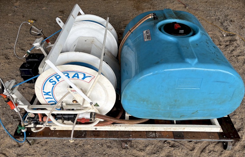 Quick spray twin reel 600l