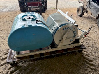 Quick spray twin reel 600l
