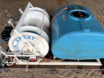 Quick spray twin reel 600l