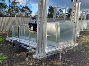 2 Deck Mobile Sheep Ramp 