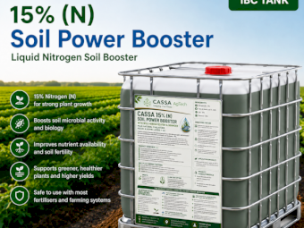 CASSA AgTech 15% N Soil Power Booster Liquid Fertiliser 1000L