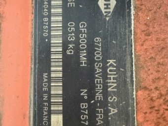 Kuhn tedder GH 5001