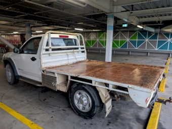 2005 Holden Rodeo 4WD single cab diesel ute
