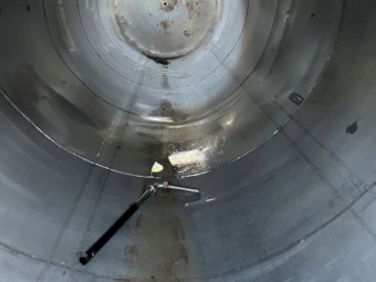 Stainless steel vertical standing water tank