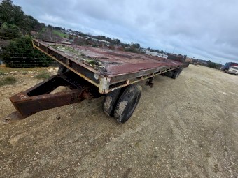 Barker Hay Trailer with Dolly - OFFROAD USE ONLY - CAN NOT BE REGISTERED