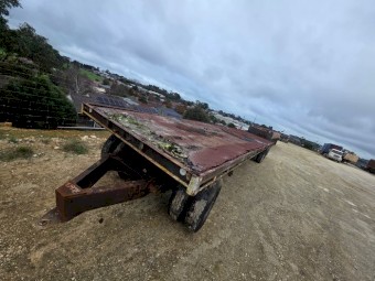 Barker Hay Trailer with Dolly - OFFROAD USE ONLY - CAN NOT BE REGISTERED