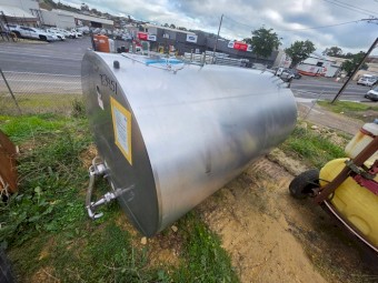 Stainless Steel Vat - 6000 Litre