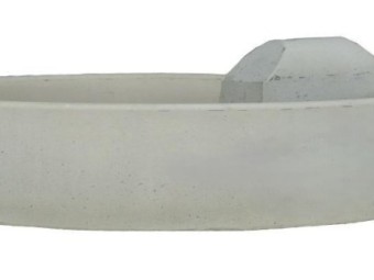 Round 6ft 4in Diameter Water Trough for Sheep, Goats. 900Lt capacity.