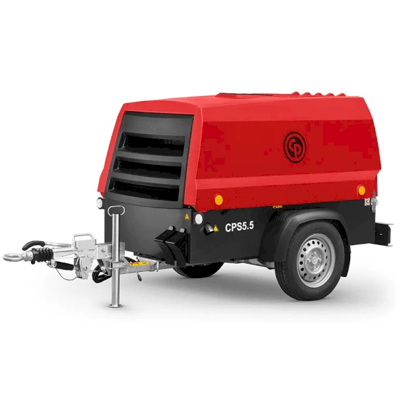 Brand New CPS 5.5 - Chicago Pneumatic 190cfm Diesel Air Compressor 