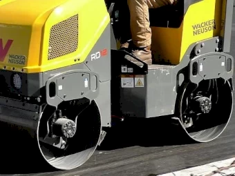 New Wacker Neuson RD12 Tandem Roller