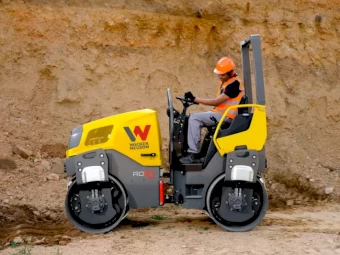 New Wacker Neuson RD27 Tandem Roller