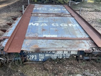 Shipping Container Deck
