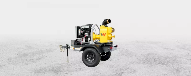 Wacker Neuson PT6 Self-Priming Trash Pump - 4300 Liters per minute