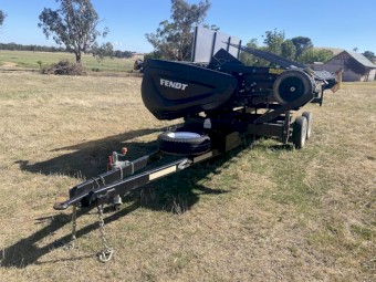 2022 MacDon PW8 Canola pick up to suit Fendt Ideal 9