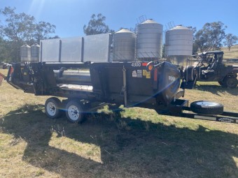 2022 MacDon PW8 Canola pick up to suit Fendt Ideal 9