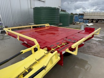 Case IH SB541 small baler & Jadan Accumulator