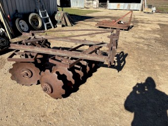 14 plate linkage discs solid Aussie made by Daniel Harvey Ltd melb 