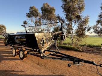 Countrywide Canola Pickup Front and Trailer