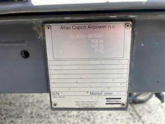 2011 Atlas Copco XAS 300 Diesel Air Compressor