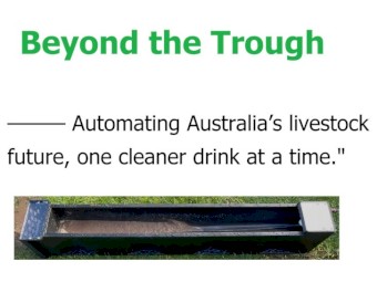 Livestock Water Trough (Low-volume, high-turnover design for constant freshness)