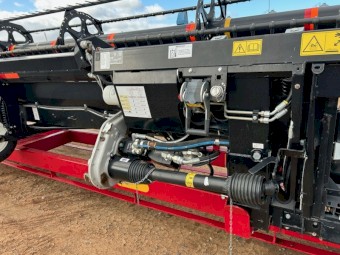 2023 MacDon D140 40ft Draper Front with Trailer