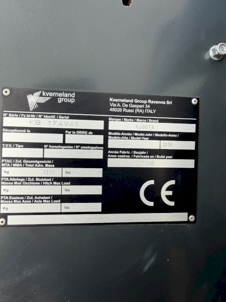 Kubota SE5320-F Heavy Duty Flail Mulcher – Near New Condition