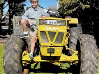 Rare Italian Tractor 4WD 1968-70 Same Ariete