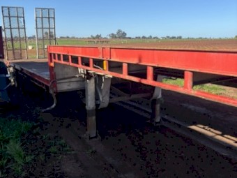 Freighter 41ft drop deck trailer 1989