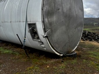 Stainless Steel 60,000 litre Storage Tanks