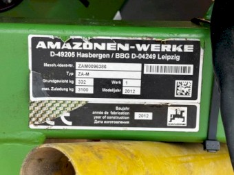 2012 Amazone ZA-M 1501 Spreader