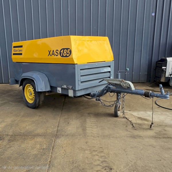 Atlas Copco Diesel Air Compressor 