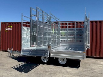 All-New 2026 Model 12×7 Flat Top Cattle Trailer – 3500kg/4500kg ATM