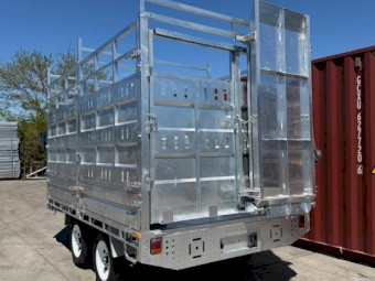 All-New 2026 Model 12×7 Flat Top Cattle Trailer – 3500kg/4500kg ATM