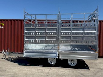 All-New 2026 Model 12×7 Flat Top Cattle Trailer – 3500kg/4500kg ATM